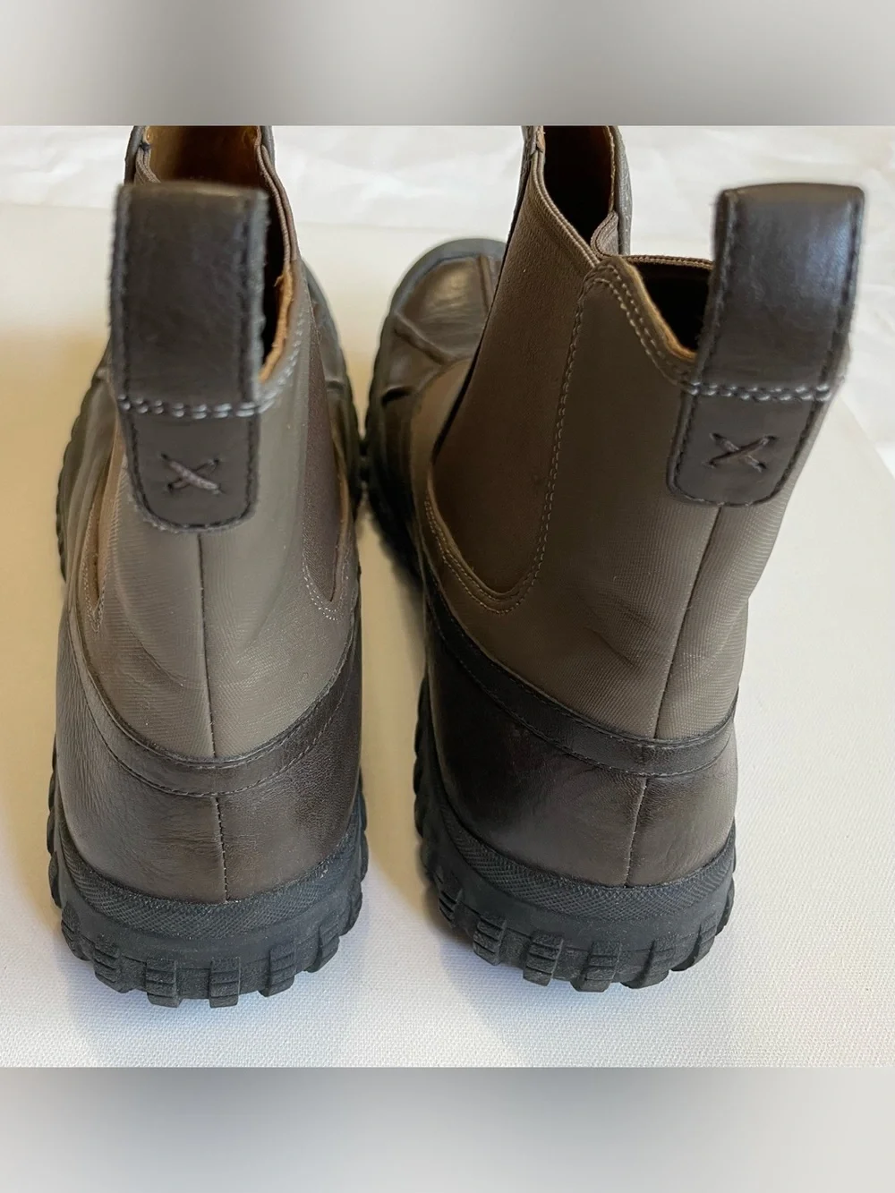 Cole Haan Men's Waterproof Rain Winter Duck Boots in Brown